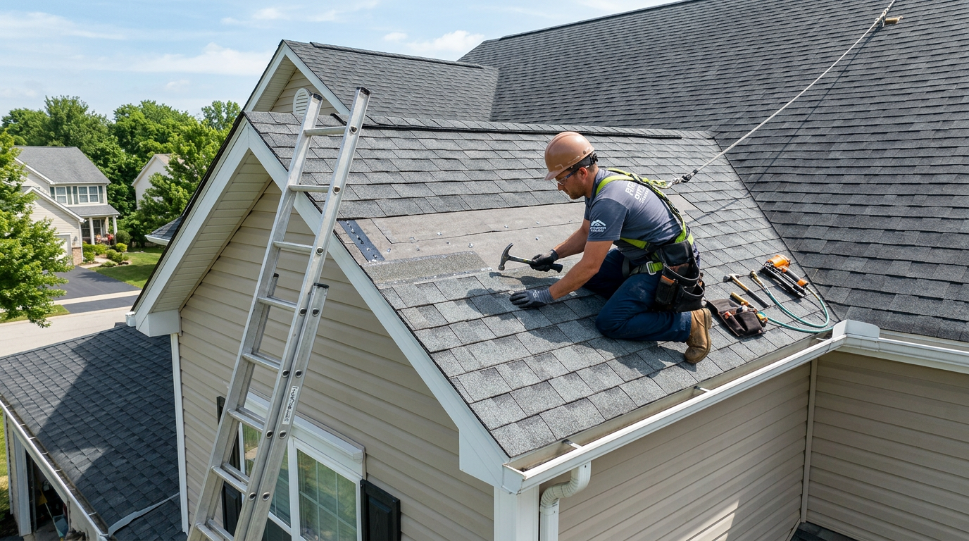 Roof repair service